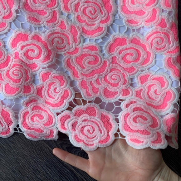 Lilly Pulitzer Beth Rose Lace Slip Dress - Picture 9 of 14